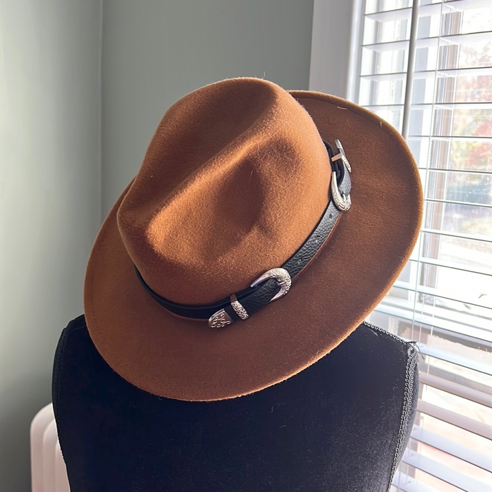 Tan Fedora